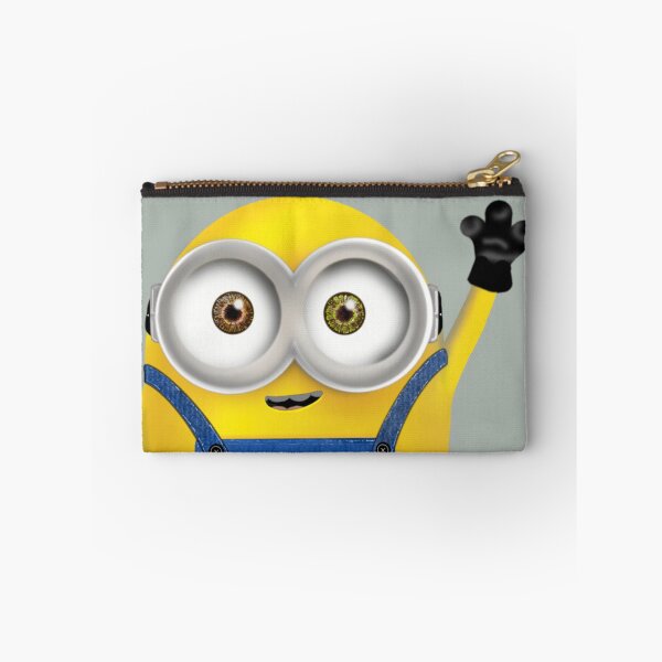Item preview, Minion Bob happy face hello designed and sold by Shirley Li.