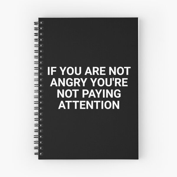 Item preview, if you are not angry you're not paying attention designed and sold by Eriksonshop.