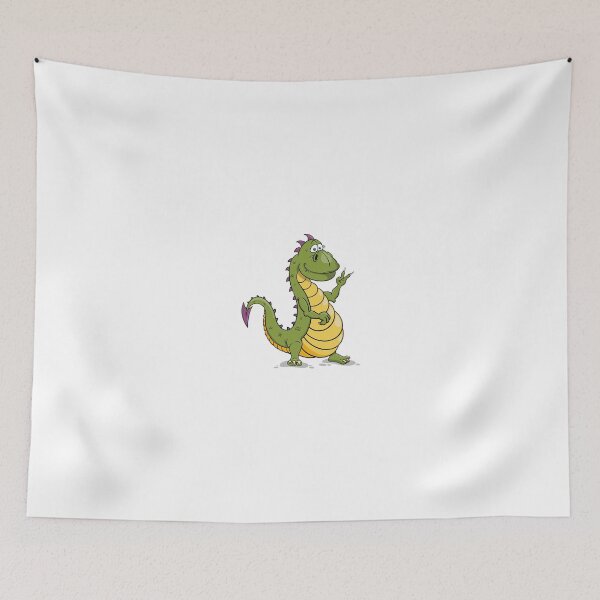 Item preview, Friendly dragon salutes you designed and sold by FrauBlaschi.