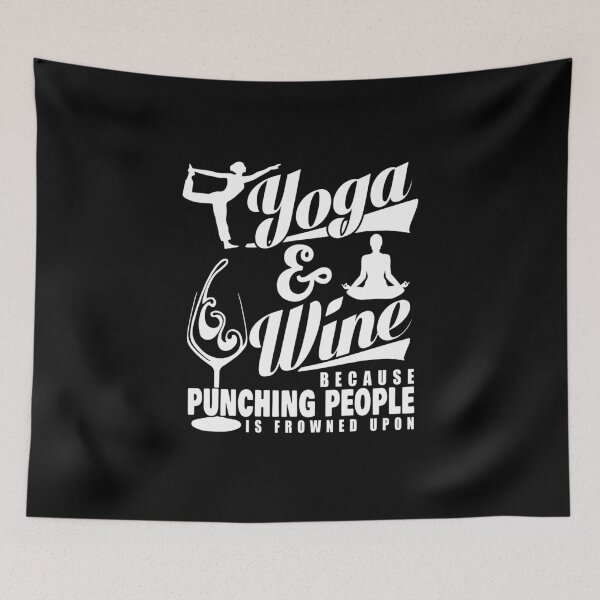 Item preview, YOGA & WINE designed and sold by antipatic.