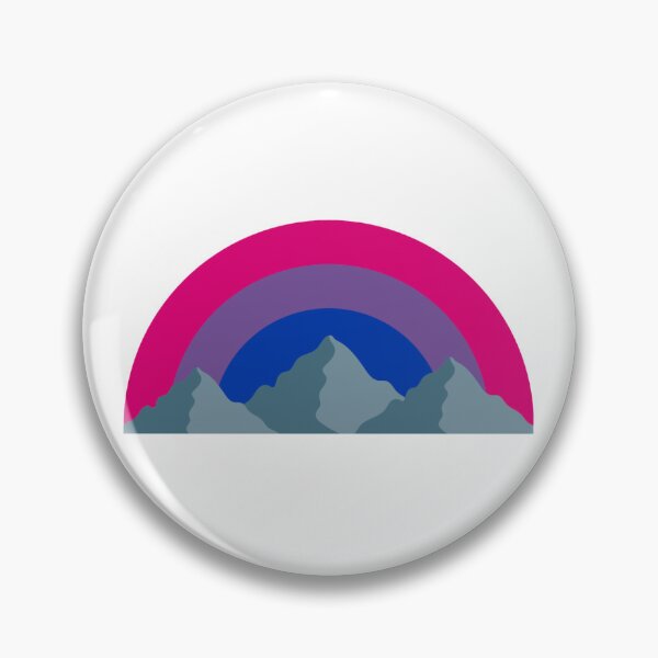 Item preview, Montañas del orgullo bisexual designed and sold by obsessive-frog.