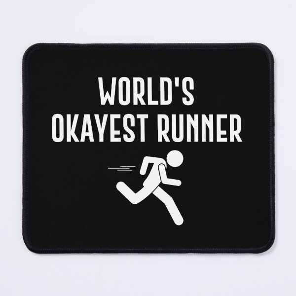 Item preview, World's Okayest Runner - Funny Running designed and sold by Eriksonshop.