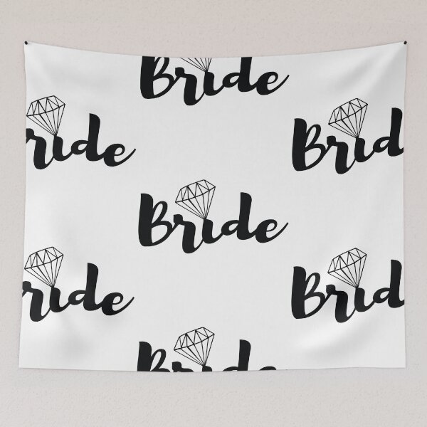 Item preview, BRIDE TEXT with Diamond, Bold Text designed and sold by MariyMart.