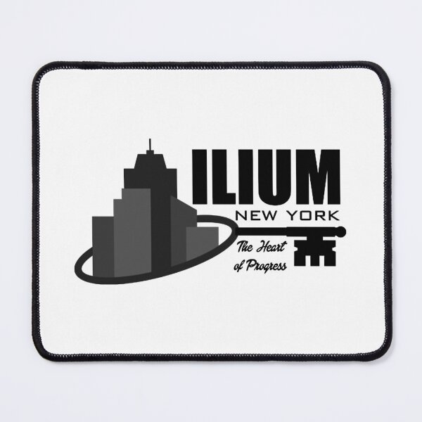 Item preview, Ilium, New York from Kurt Vonnegut novels designed and sold by HerIeman7.