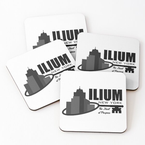 Item preview, Ilium, New York from Kurt Vonnegut novels designed and sold by HerIeman7.