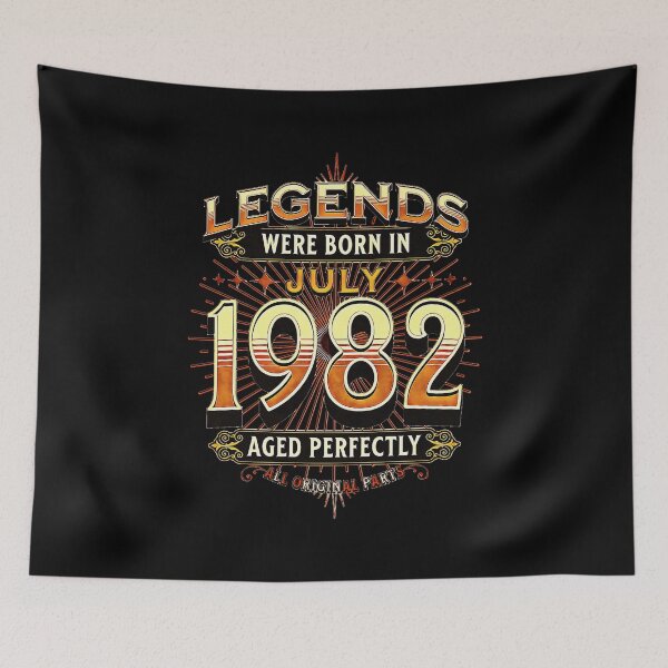 Item preview, Legends Were Born In July 1982 designed and sold by csoDesign.