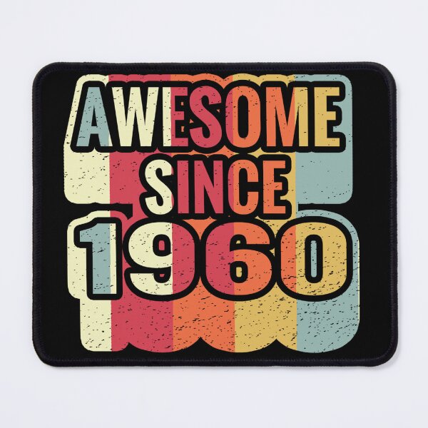Item preview, Vintage 1960 60 Years Old 60th Birthday Retro Gift designed and sold by Assla ⭐⭐⭐⭐⭐.