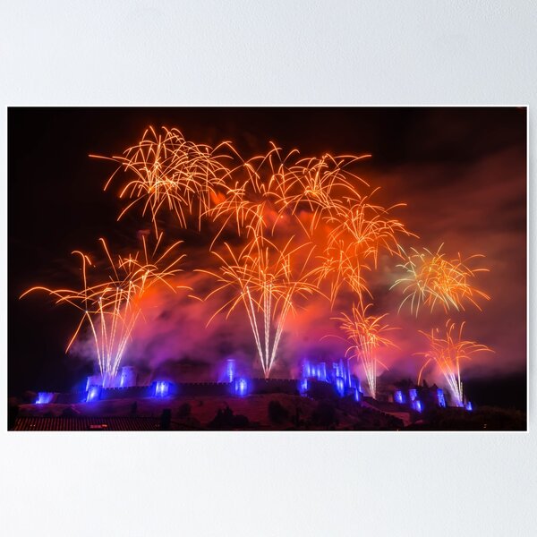 Item preview, Carcassonne Fireworks 2022 - 003 designed and sold by agu-photos.