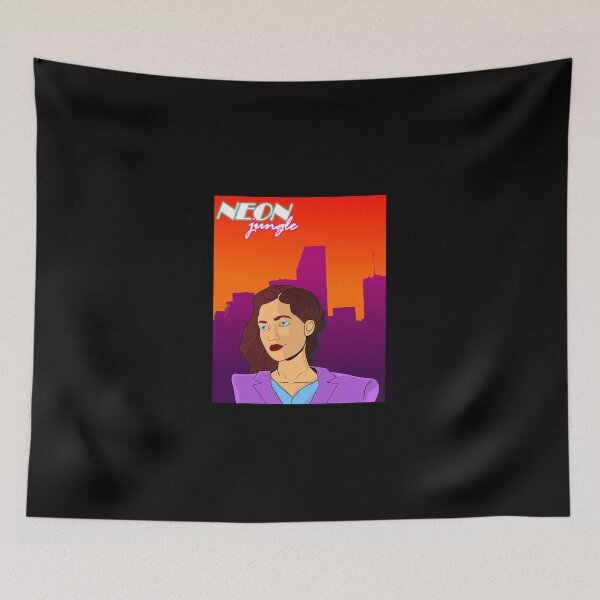 Item preview, Neon Jungle Sticker designed and sold by osbornemstevens.