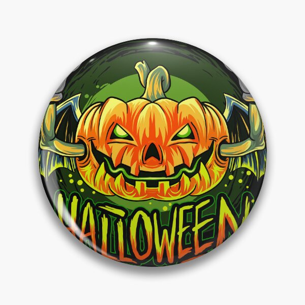 Artikelvorschau, Vampirfledermaus mit Halloween-Kürbis entworfen und verkauft von leen12 Art Designs Prints.