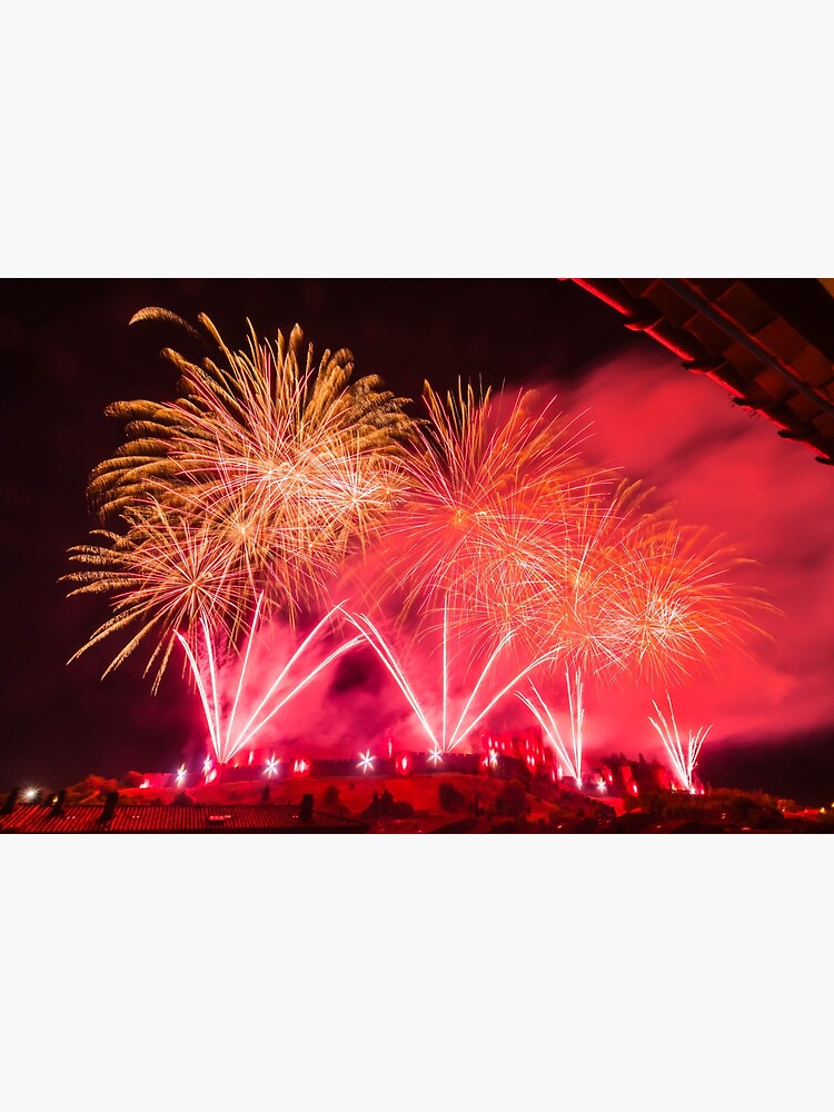 "Carcassonne Fireworks 2022 005" Poster for Sale by aguphotos