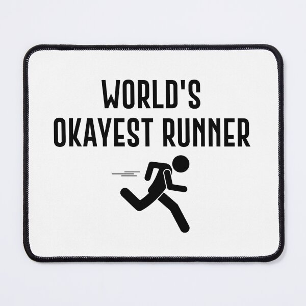 Item preview, World's Okayest Runner - Funny Running designed and sold by Eriksonshop.