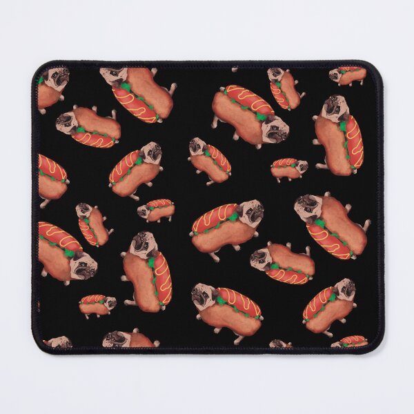 Item preview, A Pug Betrayed (black pattern) designed and sold by flockadoodle.