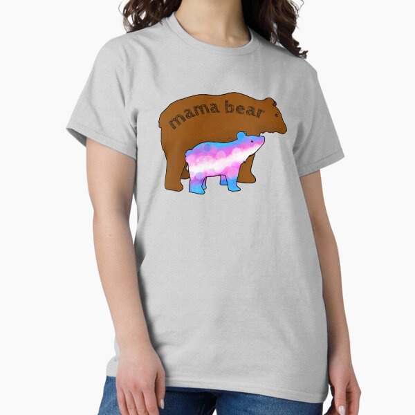 Aperçu de l'œuvre Maman ours aux enfants trans créée et vendue par Art by Veya.