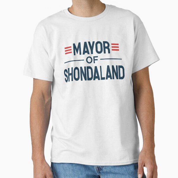 Aperçu de l'œuvre Maire de Shondaland créée et vendue par OhShirtTees.