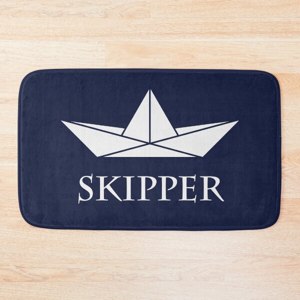 Item preview, Skipper (Sea Captain / Paper Boat / Paper Ship / White) designed and sold by Roderix.