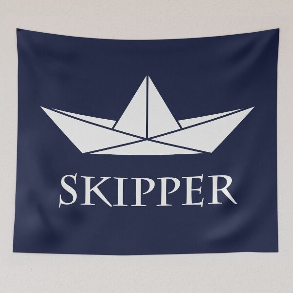 Item preview, Skipper (Sea Captain / Paper Boat / Paper Ship / White) designed and sold by Roderix.