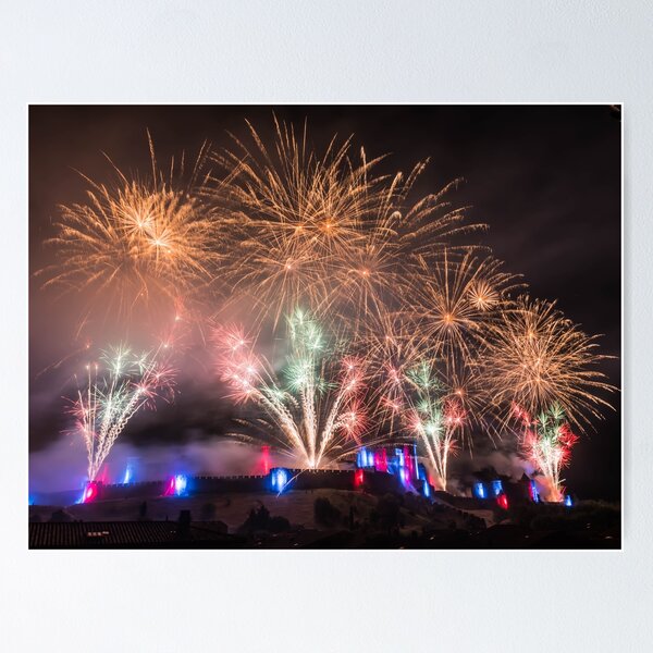 Item preview, Carcassonne Fireworks 2022 - 007 designed and sold by agu-photos.