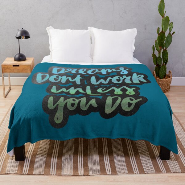 Item preview, Dreams Don't Work Unless You Do designed and sold by bubbliciousart.