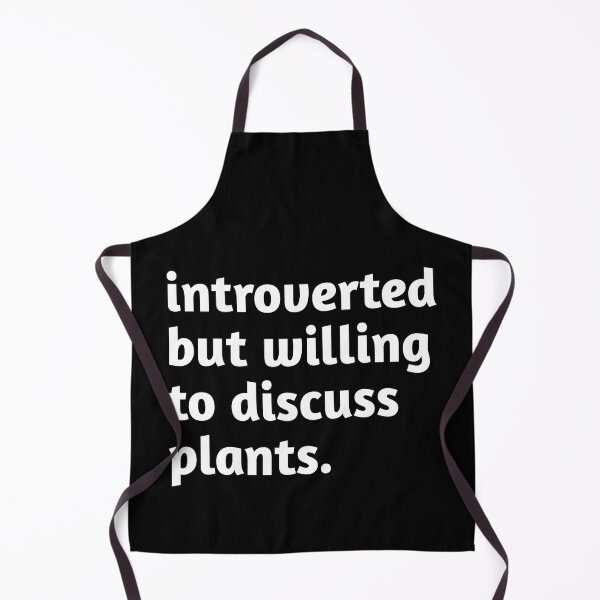 Aperçu de l'œuvre Introvertis drôles Amoureux des plantes introverti mais prêt à discuter de la chemise des plantes créée et vendue par cizito.