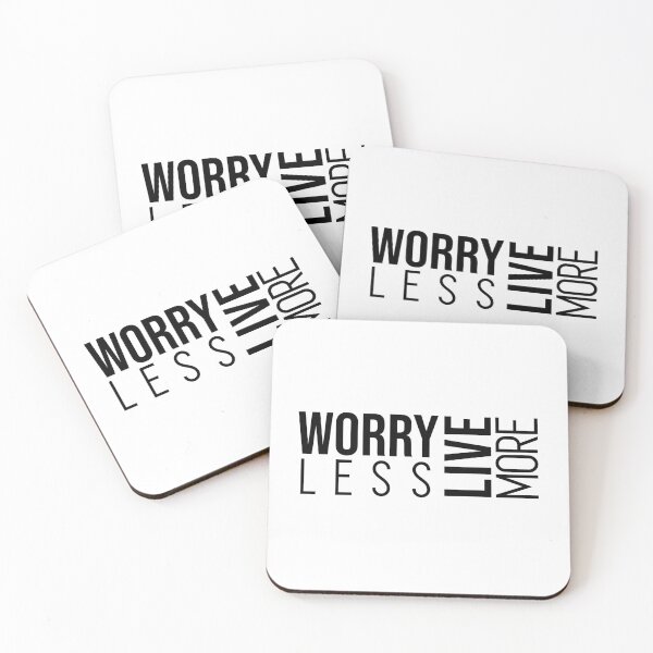 Item preview, Worry less, live more designed and sold by Larrix.