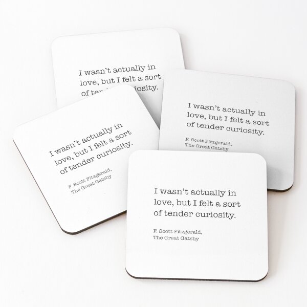 Item preview, The great gatsby, Love quote, book quote  designed and sold by corbrand.