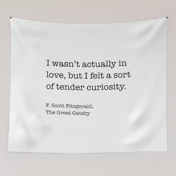 Item preview, The great gatsby, Love quote, book quote  designed and sold by corbrand.