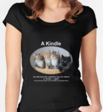 A Kindle Fitted Scoop T-Shirt