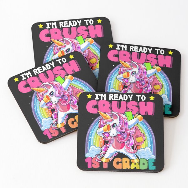 Item preview, Im Ready To Crush 1st Grade Dabbing Unicorn Back to School Gift For Girls  designed and sold by anes18.