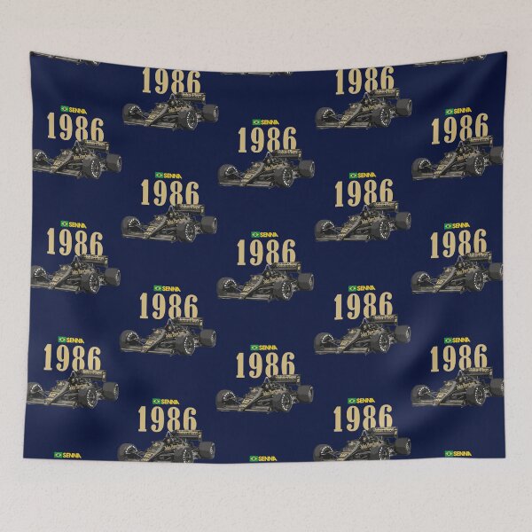 Item preview, 1986 Ayrton Senna  F1   designed and sold by jackatees.