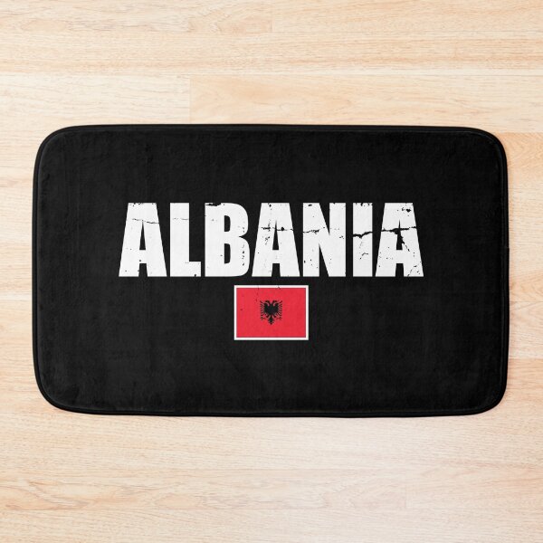 Item preview, Albania Vintage Albanian Flag designed and sold by max-it-out.