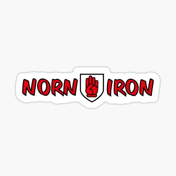 Norn Iron -- Red Hand of Ulster Sticker