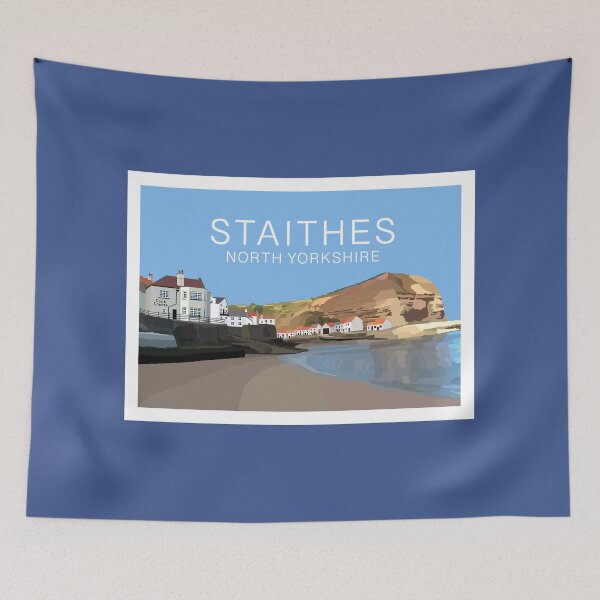 Item preview, Staithes North Yorkshire designed and sold by Scat the cat.