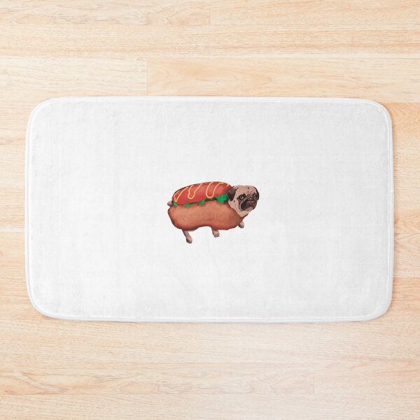Item preview, A Pug Betrayed (white) designed and sold by flockadoodle.