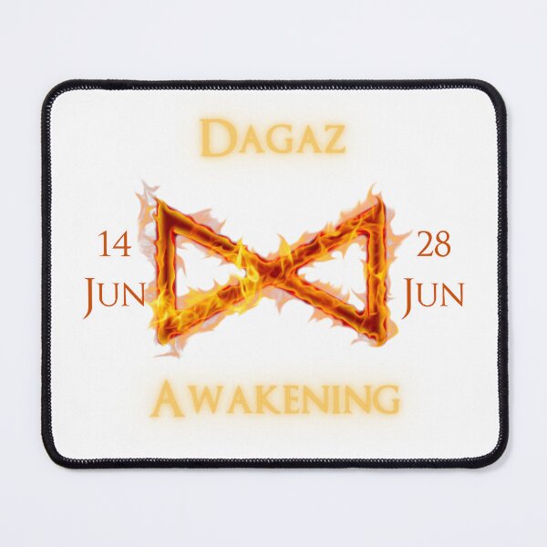 Item preview, Dagaz Birthday Rune 14 Jun - 28 Jun designed and sold by AgeOfHeroes.