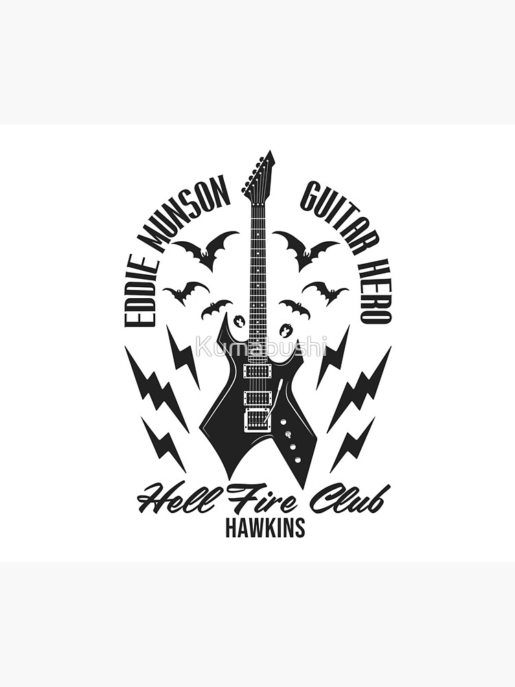 Eddie Munson - Guitar Hero - Hell Fire Club by Kumabushi