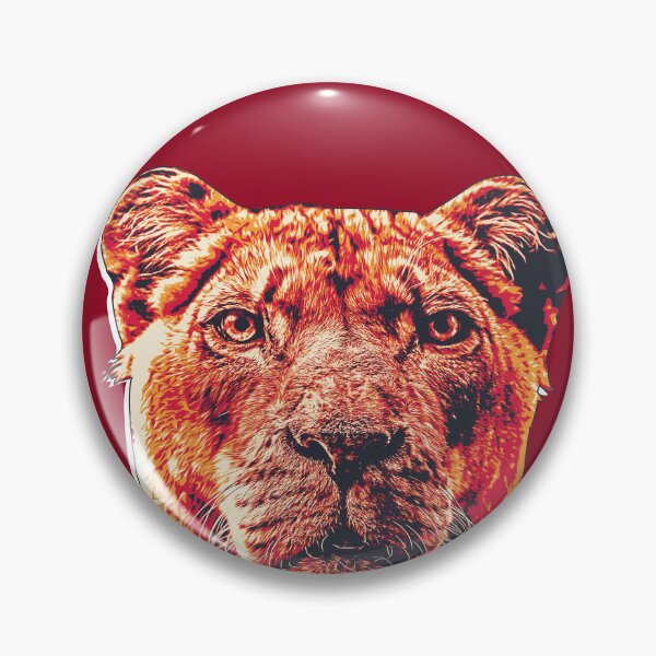 Item preview, Angry Lionesses Retro Art designed and sold by boholoc0.