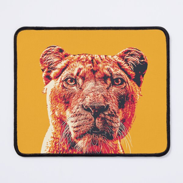 Item preview, Angry Lionesses Retro Art designed and sold by boholoc0.