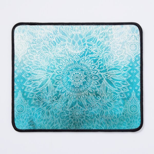 Item preview, Fade to Teal - watercolor + doodle designed and sold by micklyn.