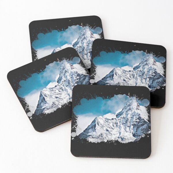 Item preview, Snowy mountain artwork designed and sold by DopeDesign111.