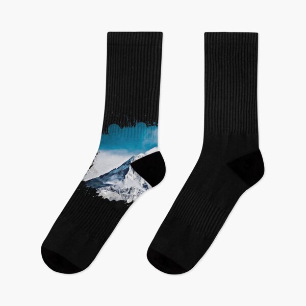 Item preview, Snowy mountain artwork designed and sold by DopeDesign111.