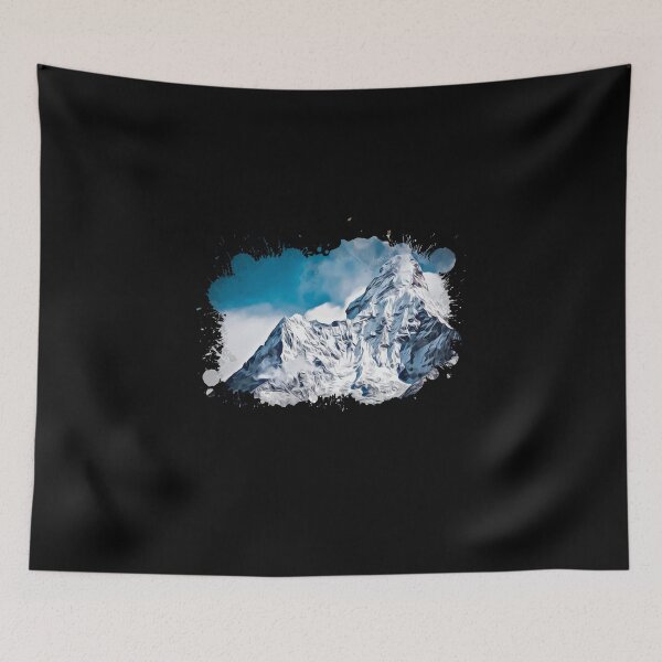 Item preview, Snowy mountain artwork designed and sold by DopeDesign111.