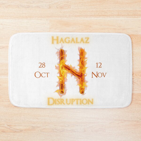 Item preview, Hagalaz Birthday Rune 28 Oct - 12 Nov designed and sold by AgeOfHeroes.