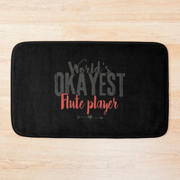 Item preview, World's Okayest Flute Player Funny Saying Classic T-Shirt designed and sold by gusplawn5.