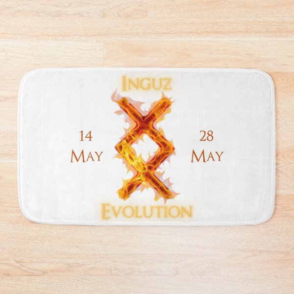 Item preview, Inguz Birthday Rune 14 May - 28 May designed and sold by AgeOfHeroes.