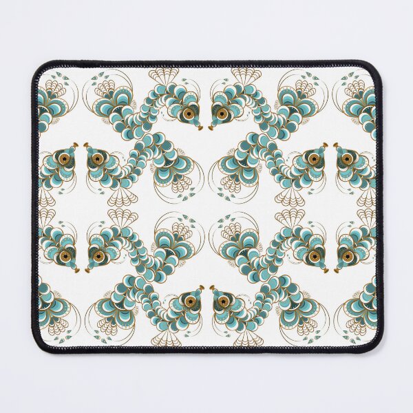 Item preview, Chimera Peacock Seahorse - White designed and sold by Elisa Yinh Creative.