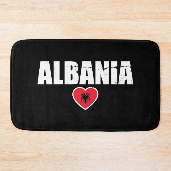 Item preview, Albania Vintage Albanian Flag designed and sold by max-it-out.