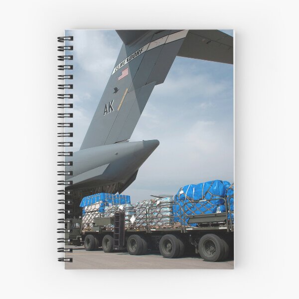 Item preview, A Japanese soldier marshals vehicles from a C-17 Globemaster III. designed and sold by StocktrekImages.