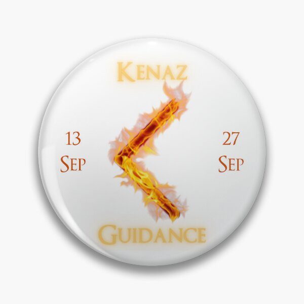 Item preview, Kenaz Birthday Rune 13 Sep - 27 Sep designed and sold by AgeOfHeroes.