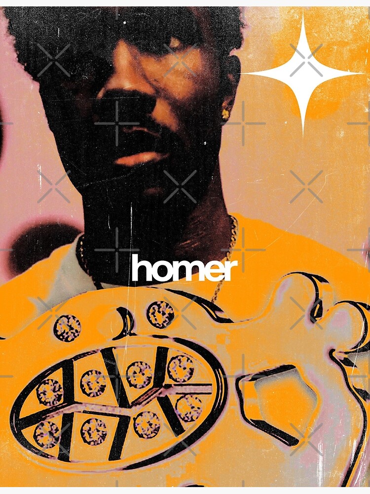 Discover Frank Ocean Homer #1 Premium Matte Vertical Poster